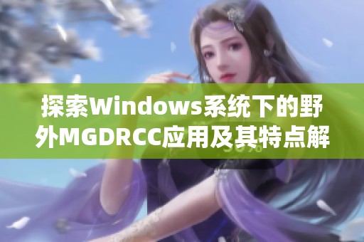 探索Windows系统下的野外MGDRCC应用及其特点解析